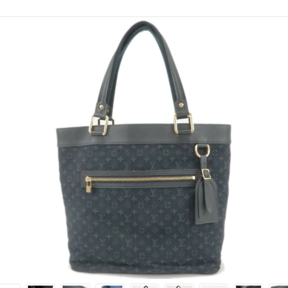Lucille GM Hand Bag Navy Blue Handbags - 💎✨ 💎 Louis Vuitton Monogram handbag tote